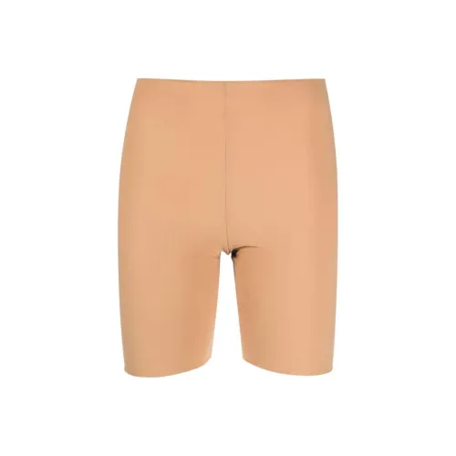 JIL SANDER Песочно-бежевые Женские Спортивные Шорты