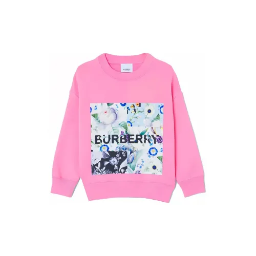 Burberry Розовый Kids Свитшоты