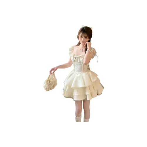 WOVLAS Платье Женские Слиплатья