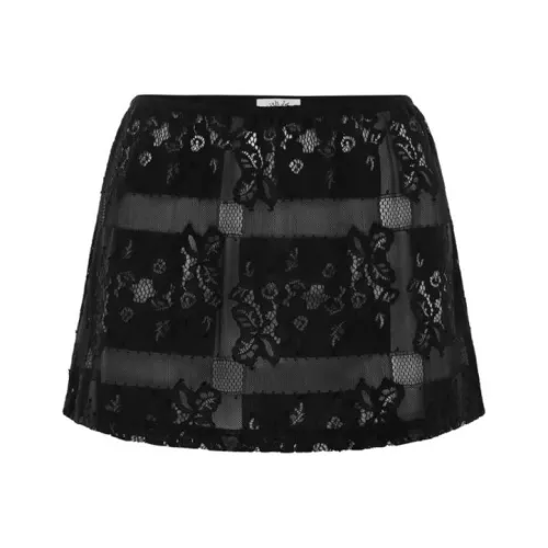 With Jean SS24 Повседневные короткие юбки Женские Черный