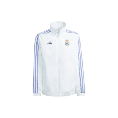 Adidas Белые Детские Куртки