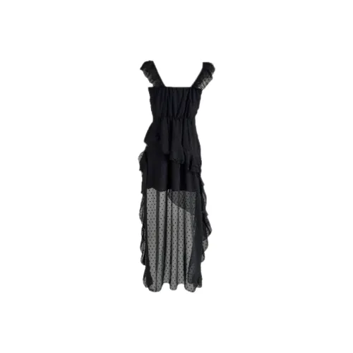 ABBY GODDESS Slip Платье Женское Черное