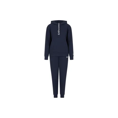 EMPORIO ARMANI EA7 Повседневный костюм женский морской синий