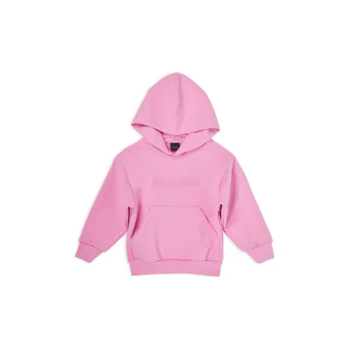 BALENCIAGA Розовый Kids Свитшоты