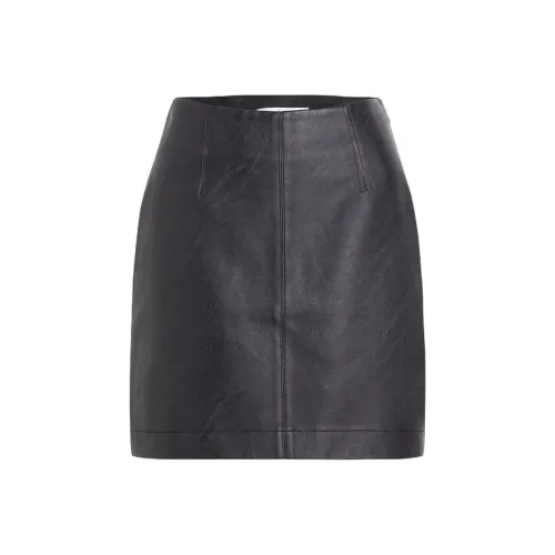 Calvin Klein Повседневные короткие юбки Женские Черный
