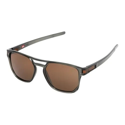 Oakley В зависимости от официального сайта Прямоугольные Солнцезащитные очки Унисекс Черный