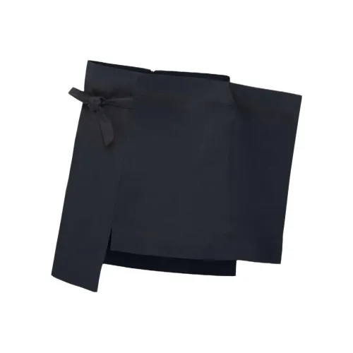 JW Anderson Черные Женские Повседневные Короткие Юбки