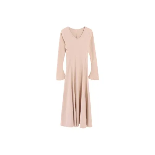 Incolore Длинное платье с длинными рукавами женское