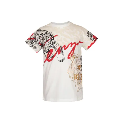 KENZO Белая Детская Рубашка