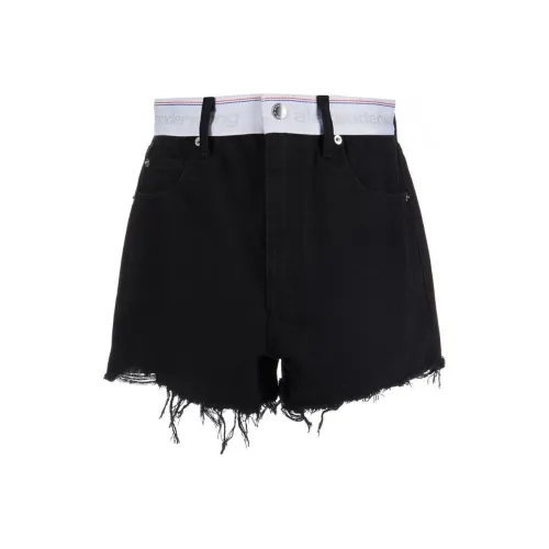 alexander wang Bite Черные Женские Джинсовые Шорты