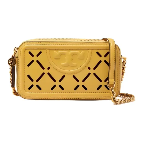 TORY BURCH Кожа Camera Сумка Сумка через плечо Мини Женская Желтая