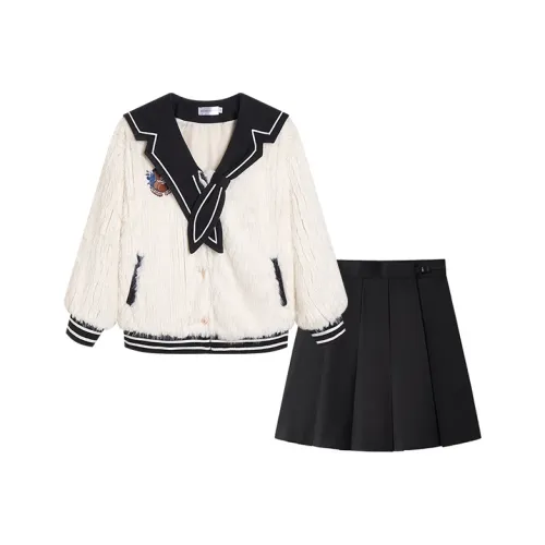 Ice cream and whale Женские комплекты с юбкой