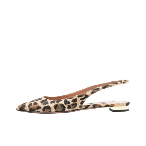 AQUAZZURA Purist Повседневная обувь Женская Коричневая