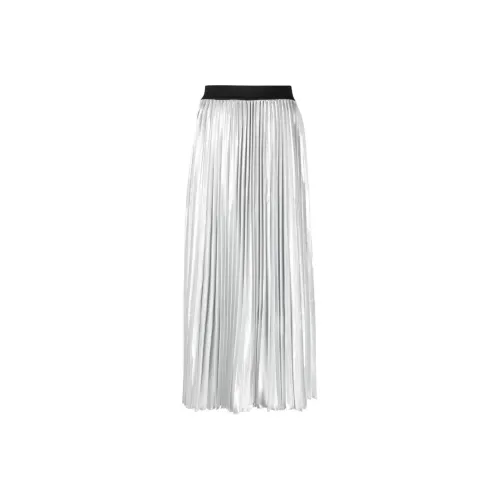 Maje Серебряные Женские Повседневные Длинные Юбки