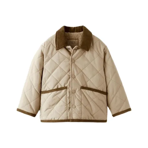 ZARA Пуховик Малыш Светло-Коричневый