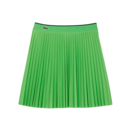 LACOSTE Повседневные короткие юбки Женские Зеленый