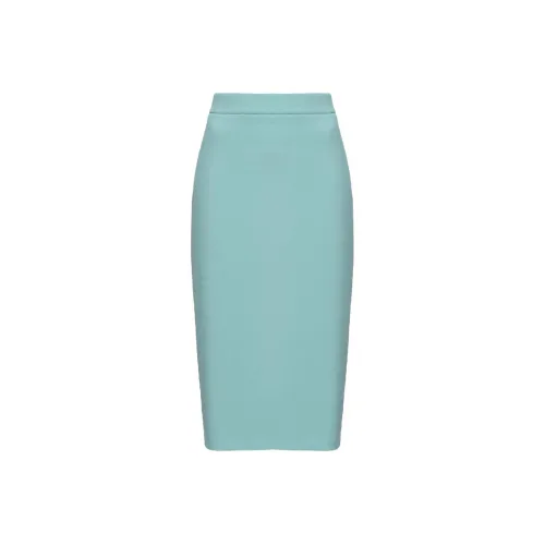 PINKO SS23 Нил синий Женские Повседневные длинные юбки