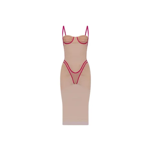 DIESEL Без рукавов Платье Женское Многоцветное