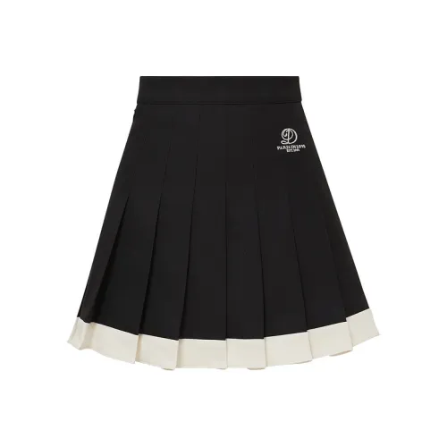 d'zzit Повседневные короткие юбки Женские Черный