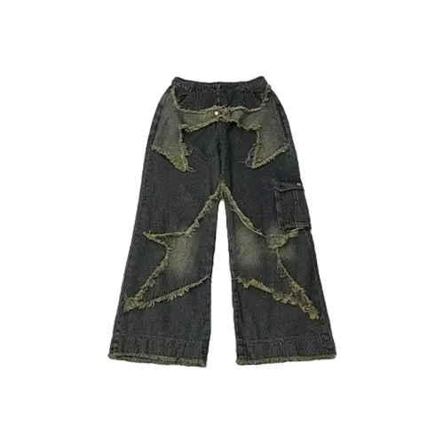 FWTW Черные Унисекс Джинсы