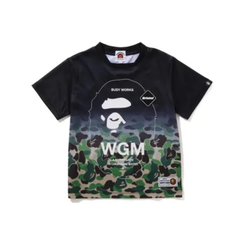 A BATHING APE BAPE совместная детская рубашка