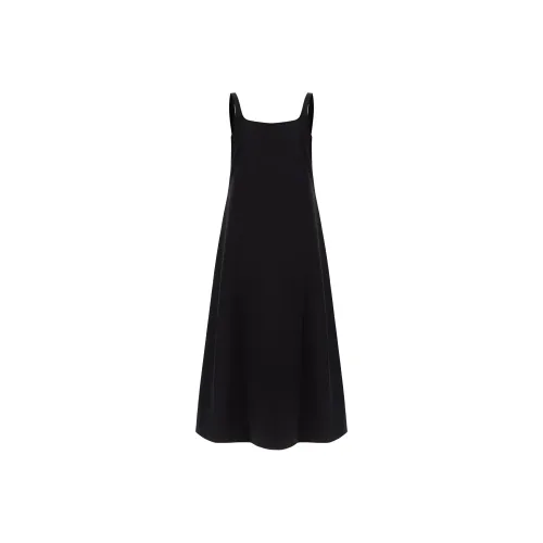WARDROBE.NYC Черные Женские Слиплатья