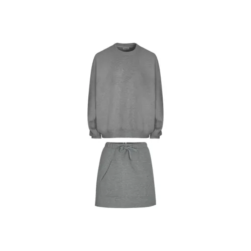 Комплект Little Pull с юбкой женский фотиния серый