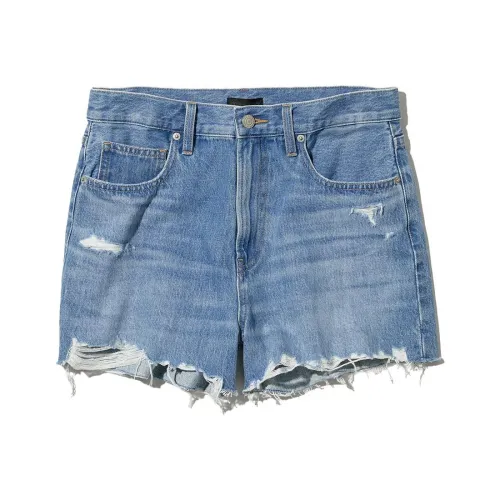 UNIQLO Розовые/синие Женские джинсовые шорты