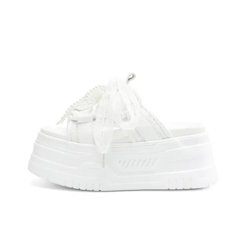 Rosa Bianca Слипоны Женские Белые