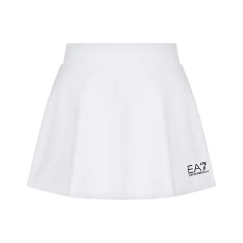 EMPORIO ARMANI Повседневные короткие юбки Женские Белые