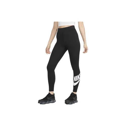 Nike Черные Женские Спортивные Брюки