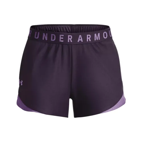 Under Armour Формальная одежда Фиолетовые Женские спортивные шорты
