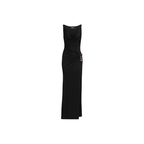 FANSIZHE FW24 Sleeveless Dress Women's Black FANSIZHE FW24 Без рукавов Платье Женское Черное