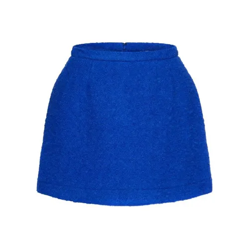 RED VALENTINO Повседневные короткие юбки Женские Ярко-синий