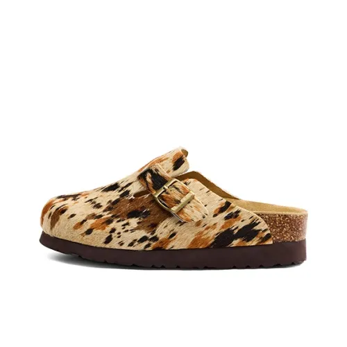 RAPHAEL SONA Тихие Домашние тапочки Женские Абрикос