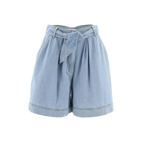 PINKO SS23 Джинсовые шорты Женские Blue