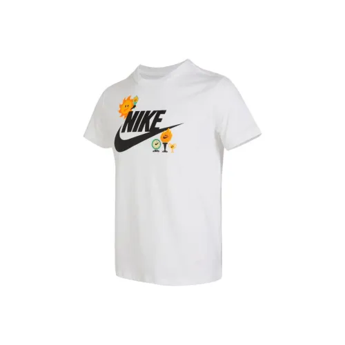 NIKE Белые Детские Футболки