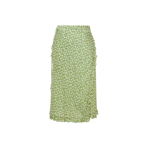 d'zzit Повседневный Длинный Юбка Женские