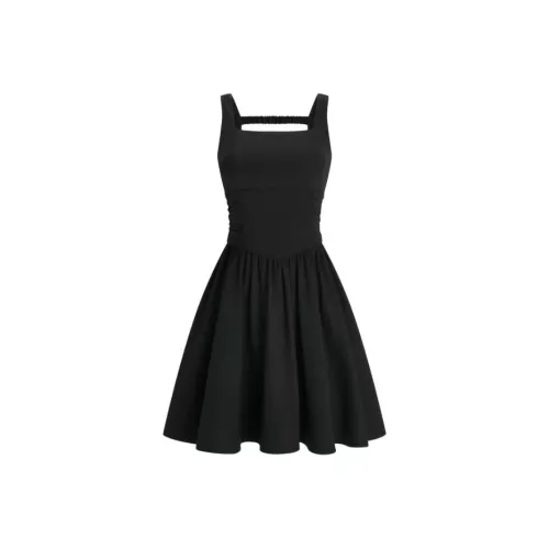 PUREIDOL Юбка Платье Женское Черное