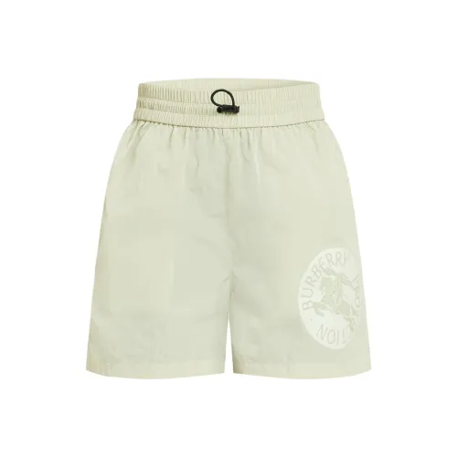 Burberry Повседневные шорты Женские Светло-зеленые