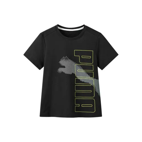 PUMA Черные Детские Футболки