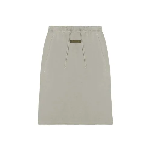 Fear of God Essentials SS23 Тюленевый серый Женские Повседневные длинные юбки