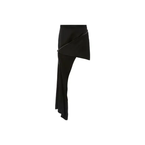 JW Anderson Черные Женские Повседневные Короткие Юбки