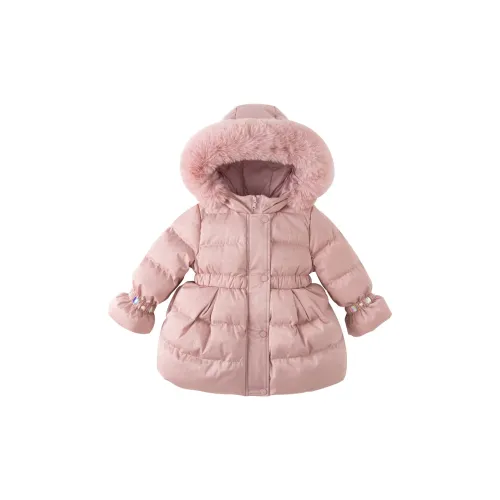 DAVE&BELLA Extreme Cold Серо-розовый Kids Пуховики
