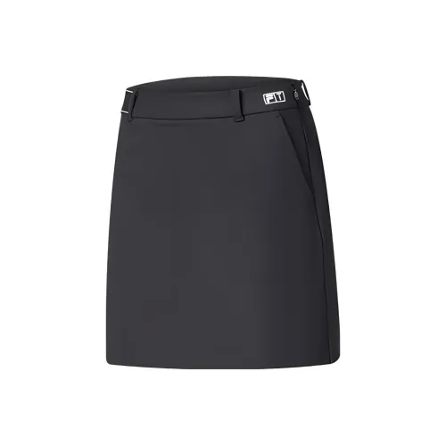 FILA GOLF серия Повседневная Короткая Юбка Женская Черная