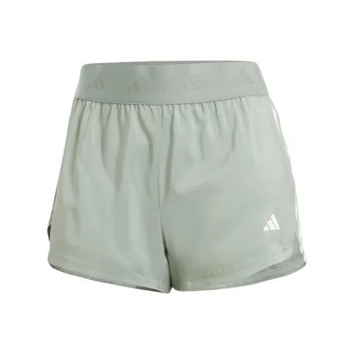 Adidas Повседневные шорты Женские Серебряные Зеленые