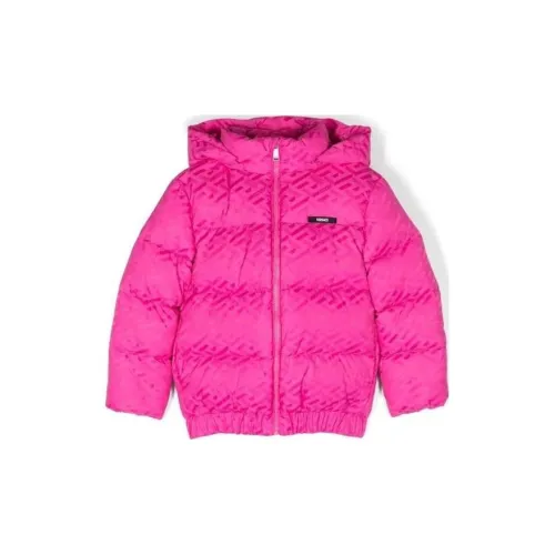 VERSACE Розово-красные Kids Куртки