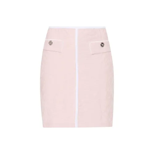 VERSACE SS24 Повседневные короткие юбки Женские Розовый