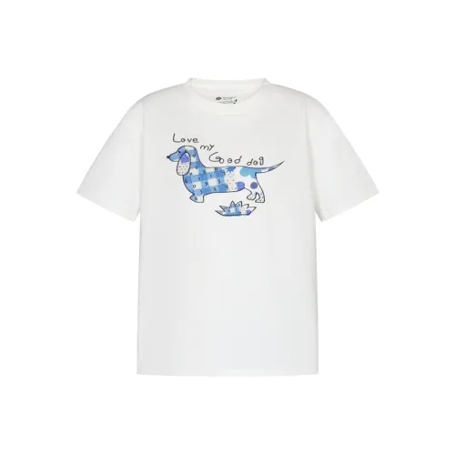 MeihaoStore Белая унисекс футболка