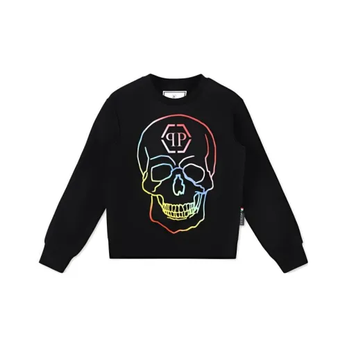 PHILIPP PLEIN Черный Kids Свитшоты